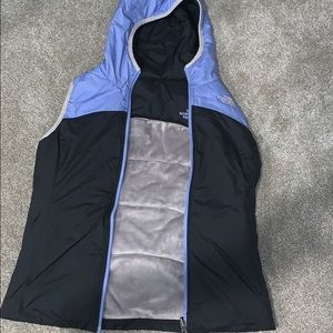North Face reversible vest